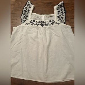 Embroidered Top